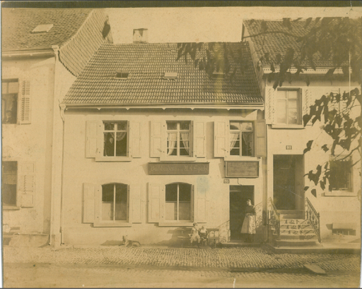 Blick auf die Buchbinderrei Specht in Schopfheim